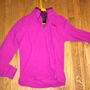 North Face quarter zip jacket